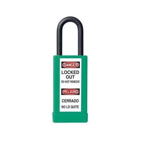 Accuform BRASS BODY PADLOCKS BODY HEIGHT KDL441GN KDL441GN
